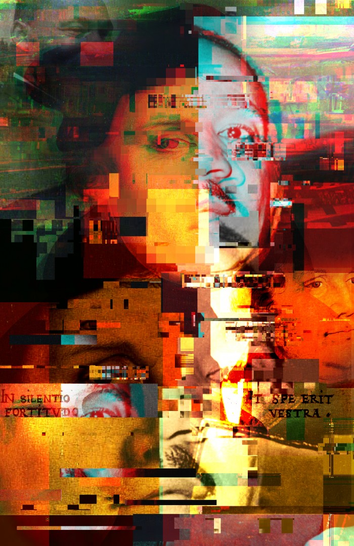 Martin Luther - GLITCH ART