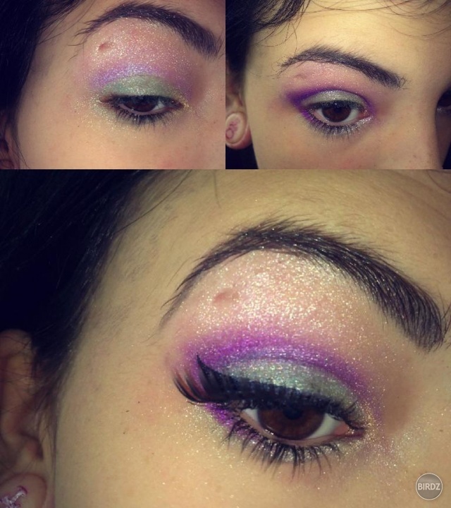 :D Purple haze make up