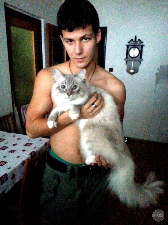 Shaay... asi jediná mačka na svete, ktoru mám fakt že rád :P..