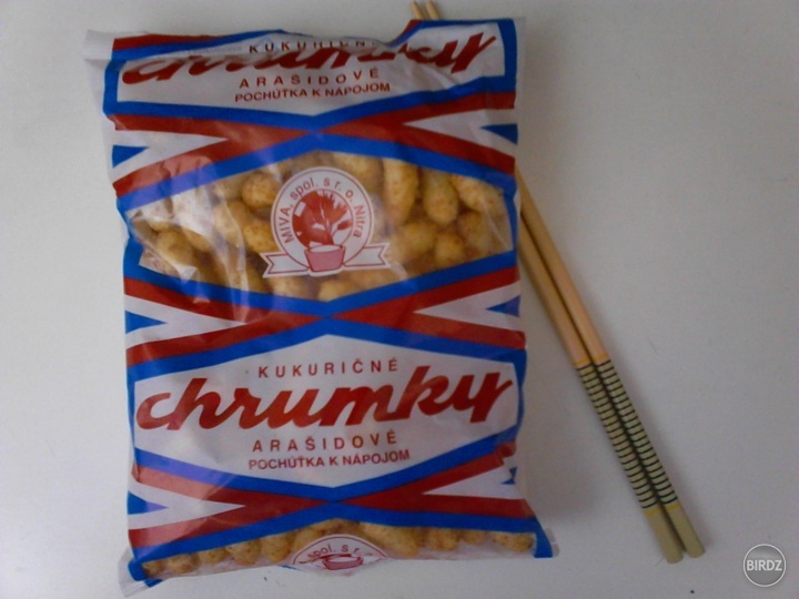 aj take si niekedy treba dopriat hehe, aj ked sice jest chrumky palickami, aby som si nezaspinil ruky...