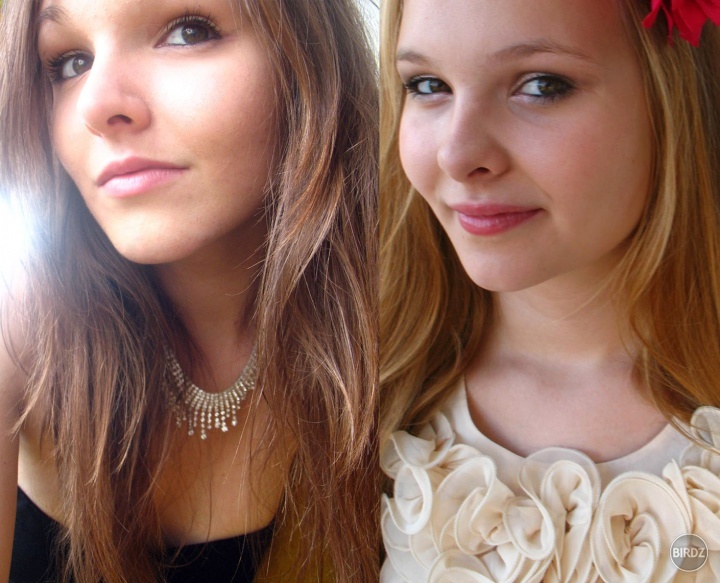 Ja a moja sestra @ninaaaa :D Podobáme sa?:D