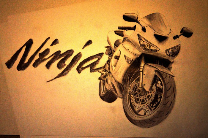 Kawasaki Ninja :)
Po dlhom čase som chytil o5 ceruzky 