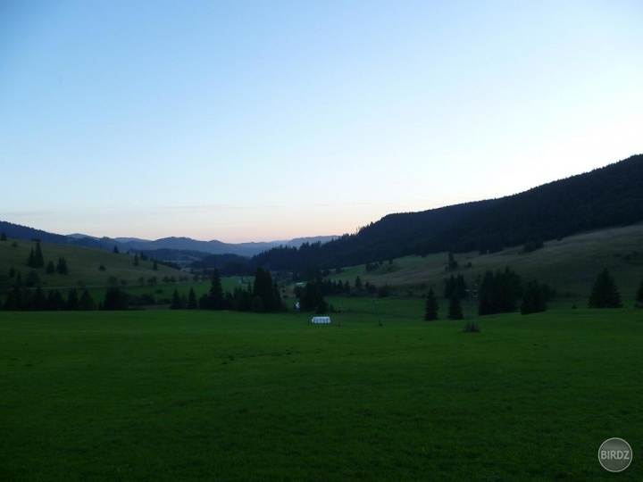 Podvecer nad horskym priechodom Vernar,PP