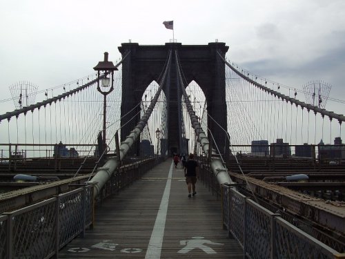 NY, Brooklyn Bridge