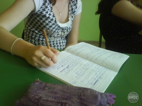 áá tu mame zosit zo slovenskeho =D Adúú sa musi stale ucit =D =D 