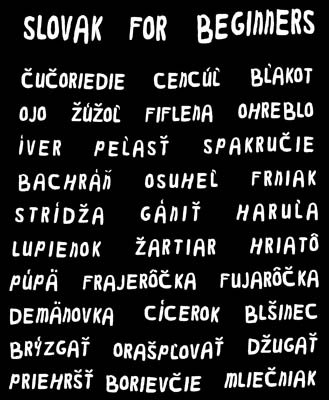 No schválne, koľko slov viete, čo znamenajú? :D