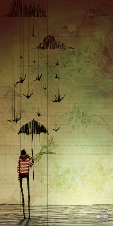 When the sky cry...