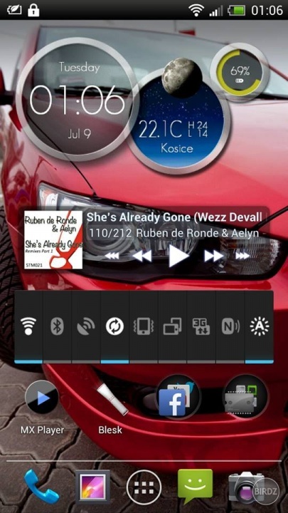Ten SwitchPro je fakt mega widget, konečne môžem priamo z hlavnej obrazovky ovládať všetko, čo som ovládal viacerými prvkami.