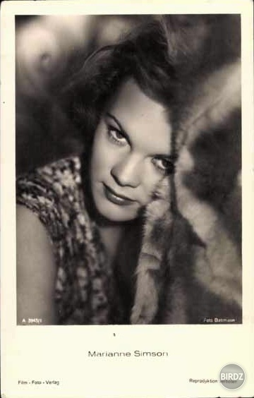 Marianne Simson (1920-1992), nemecká herečka