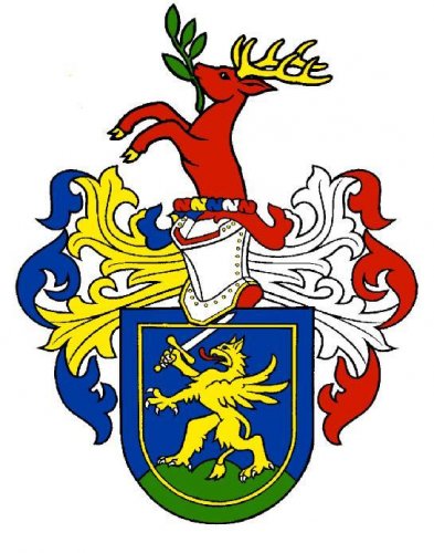 Môj erbík :)) /Registrovaný v heraldickom reg. SR pod číslom: A.A., L.V.,D.V.,QR-143/2002 /