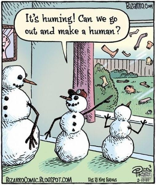 Pomsta snehuliakov???