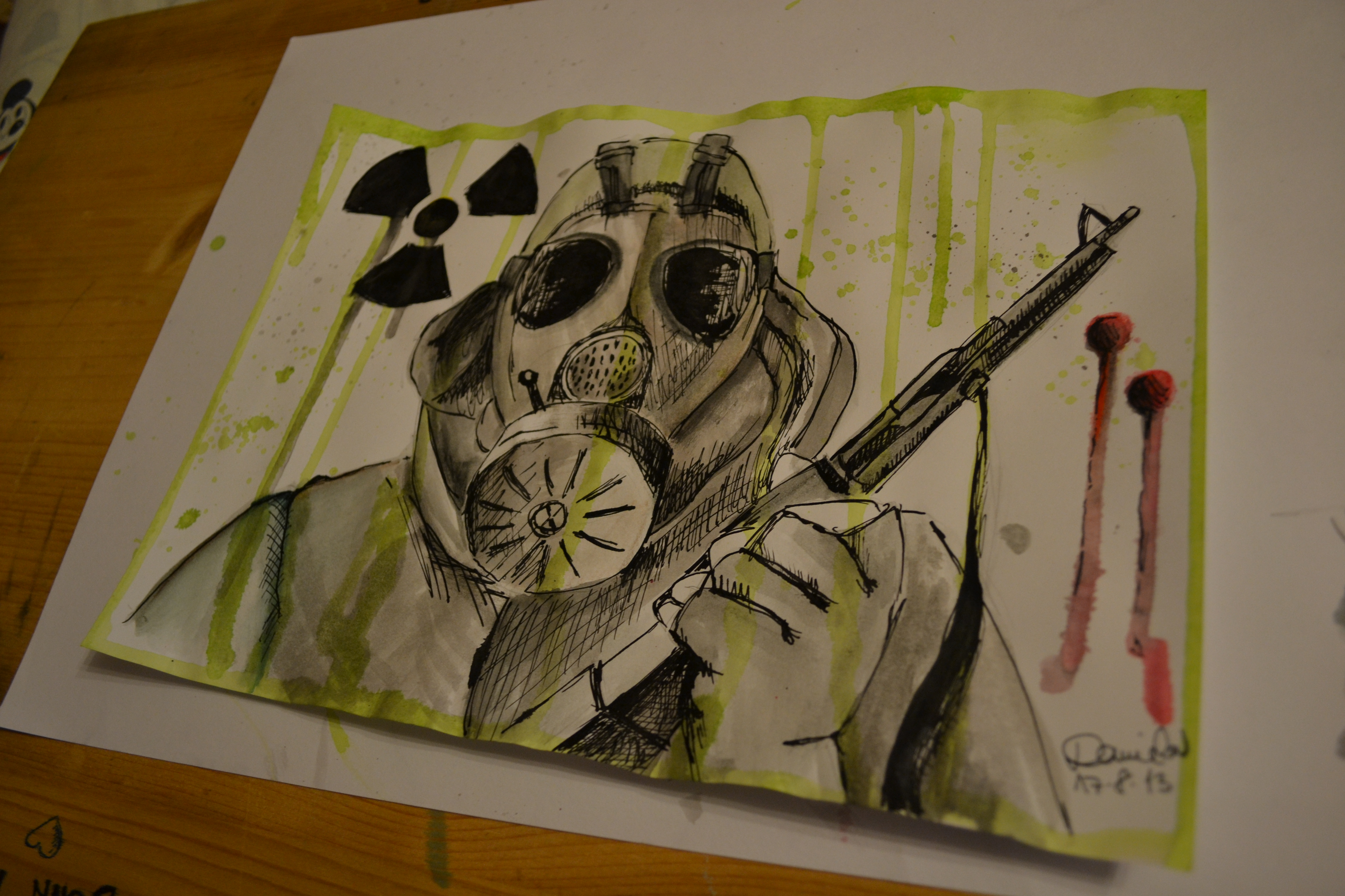 inšpirované hrou S.T.A.L.K.E.R. 