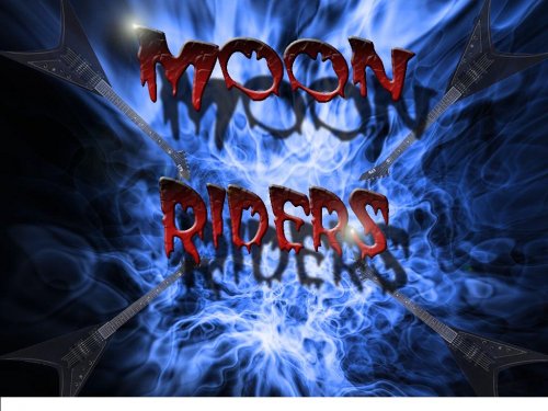 MOON RIDERS - ich logo....logo metalovej kapely, ktora sa este len rozbieha....ale su talentovany cize o par rokov z nich daco bude, ked budu poctivo skusat