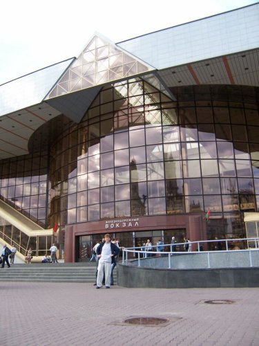 Nástupište Minsk...:)vňútri eešte lepšie
