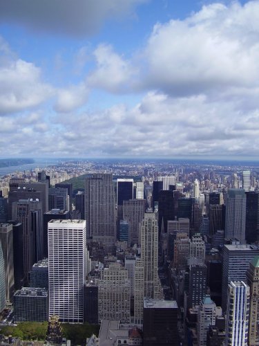 NY, Výhľad z Empire State Building smerom na Central Park
