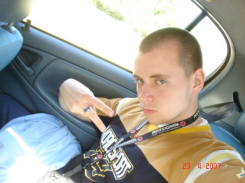 Peace, man...!