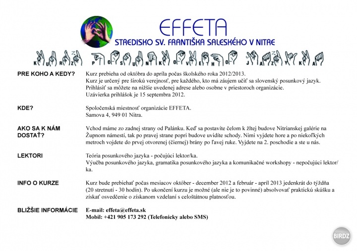 Niekto ide?