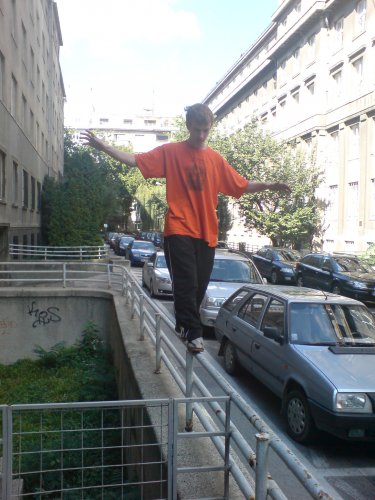 Le parkour, balance