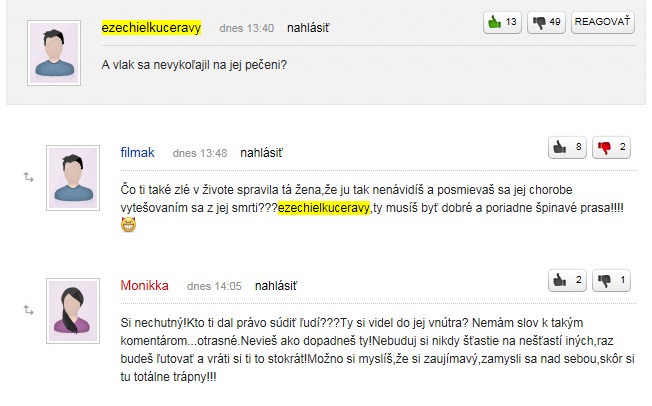 Internetoví moralisti a RIPkári. Vravia, nesúď, ale sami súdia