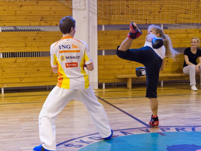 Máme takto šikovné dievčatá na taekwon-de :)