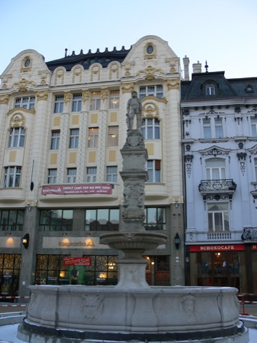Bratislava- Rolandova fontana