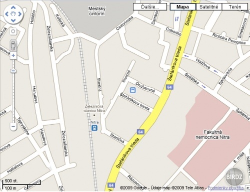 Mapka pre Birdz stretko v NR, informácie na tomto linku: http://www.birdz.sk/forum/predbezne-ifnormacie-stretku-v-nr/37577-tema.html