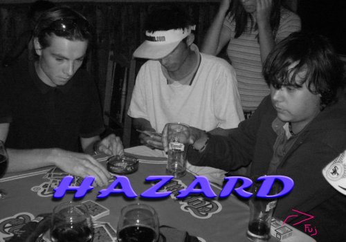 hihi .. hazard no.. 