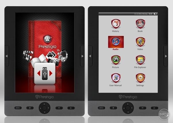 konečne mám čítačku el. kníh
- Prestigio eBook reader -