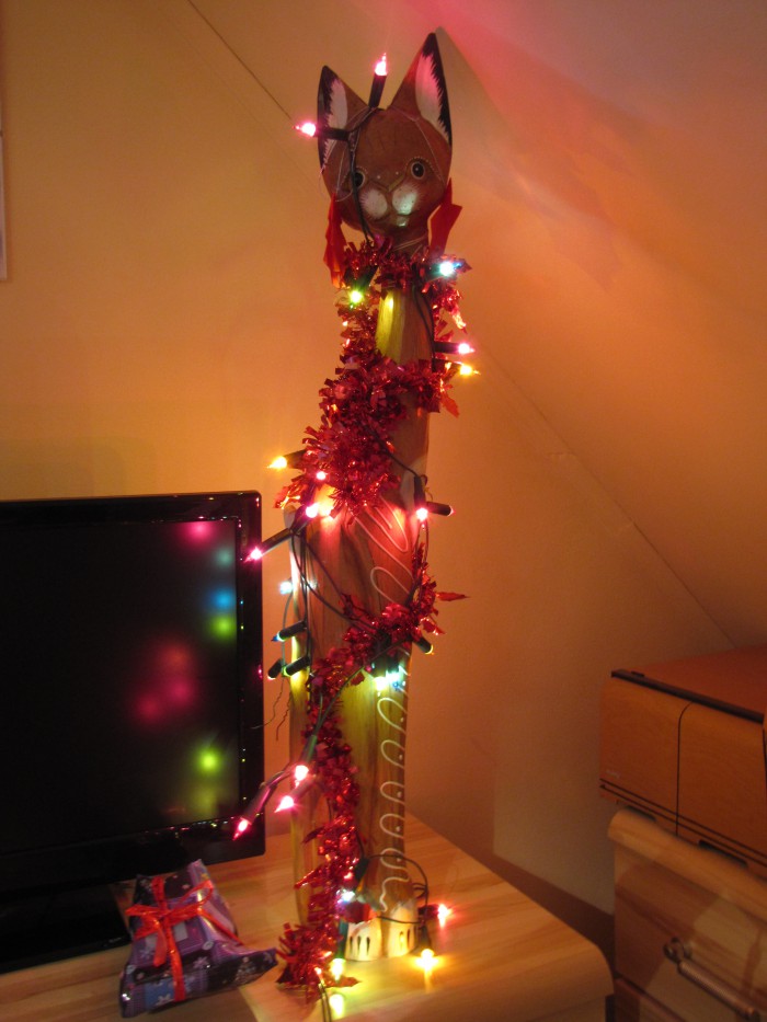 stromčeky sú too mainstream, my so sestrou si staviame toto :)