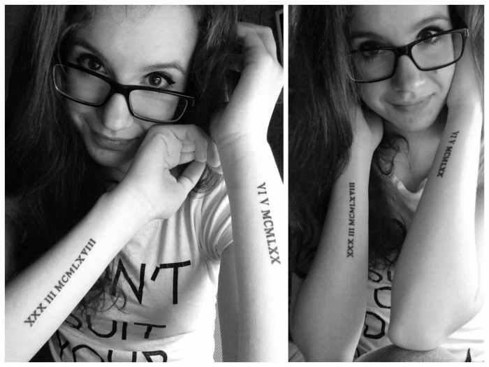 Sometimes I forget my tattoo is even there but I still absolutely love it! ^_^ 
