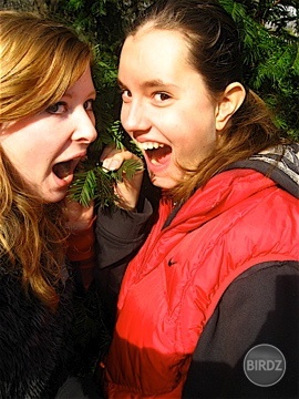 Kacenka a ja :) no nie sme chutne? a hlavne vegetarianky :P