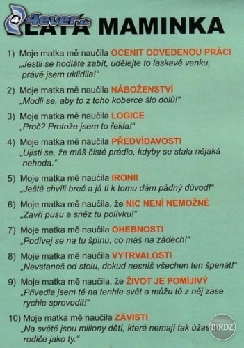 presne tak