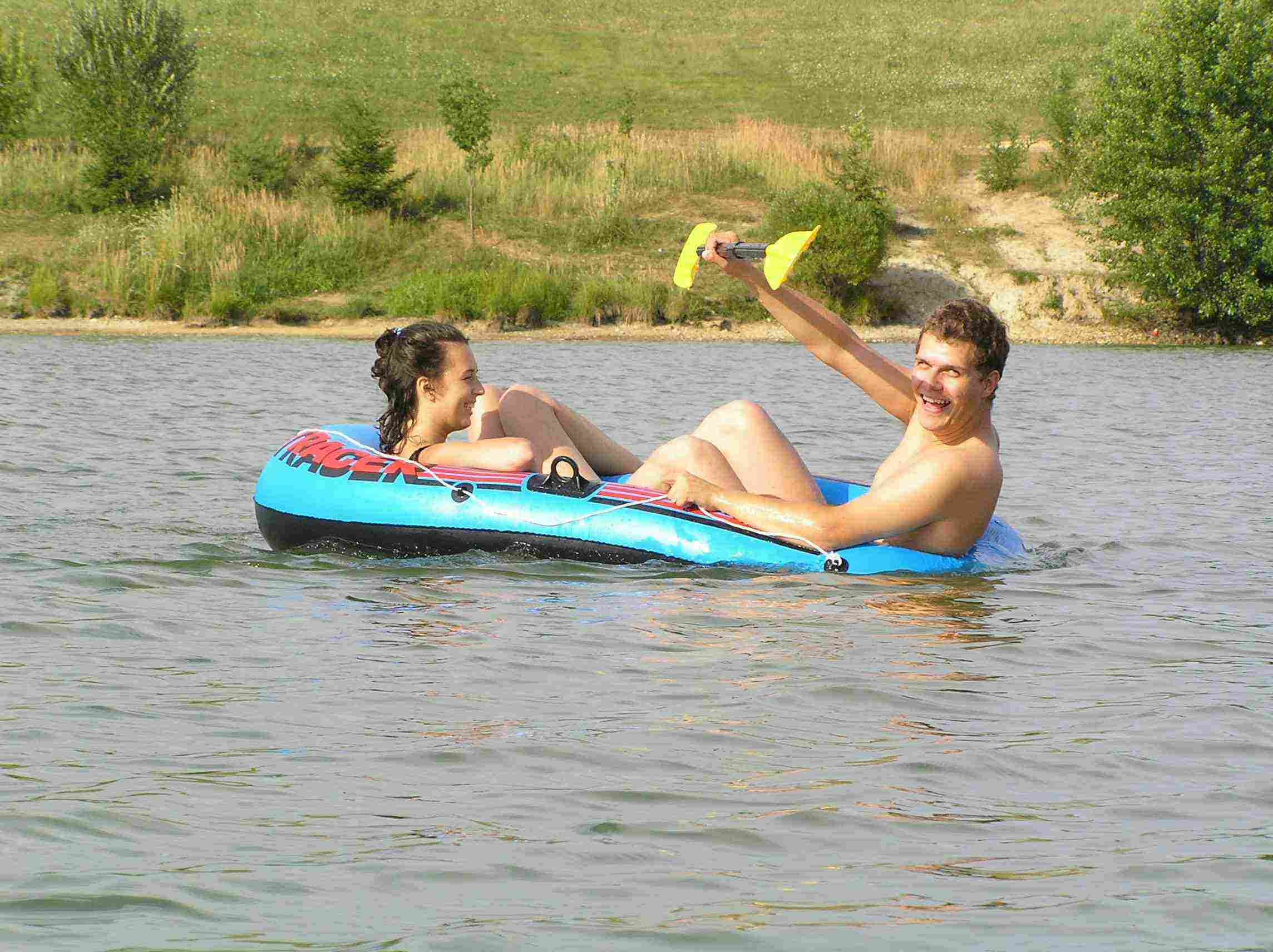 tohtoročná dovolenka - naša jachta na Kanianke:)