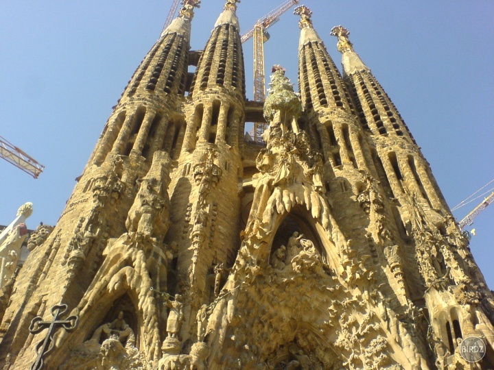 leto 2009 a Sagrada Familia :-) 