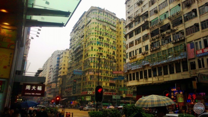 Kowloon, Hong Kong. Voľakde vedľa vraj robia hadiu polievku, ale nenašli sme to (a Číňanci na nás divne kukali, asi nerozumeli)