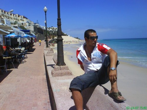la playa