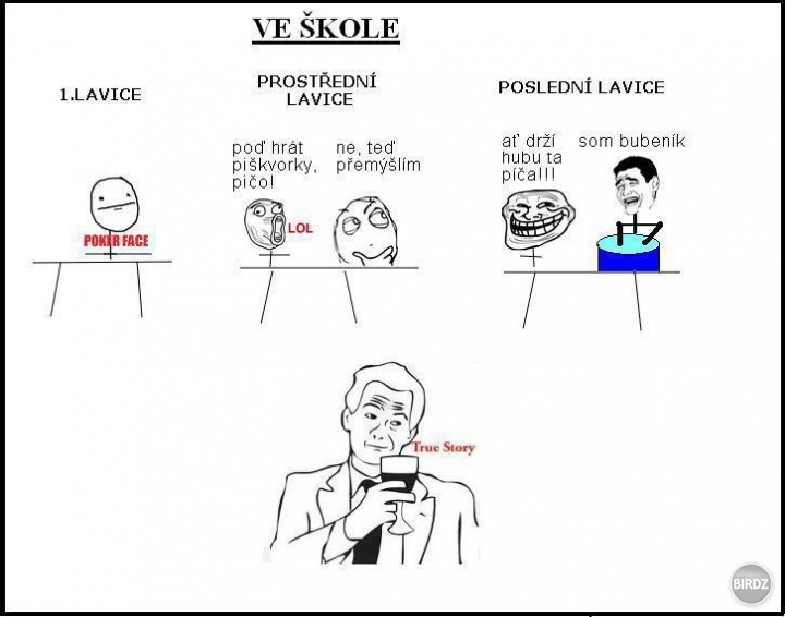 Úplne dokonalý meme comics, ktorý sa úplne najdokonalejšie hodí na našu triedu :D :D
