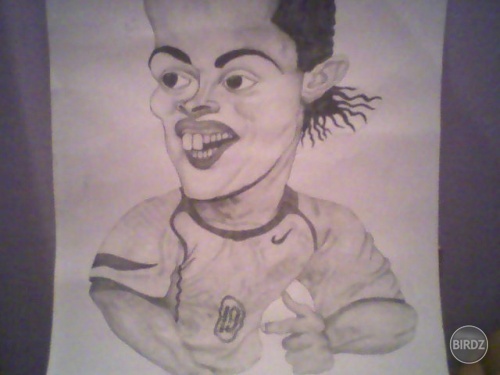 Ronaldinho :) moja karikatúra 