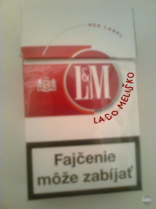 Zas moja tvorba :) L&M Ladislav Meliško - cigarety :D