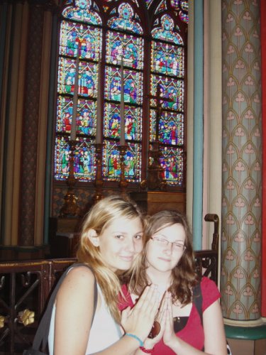 NOTRE DAME - ja s nataliou :)