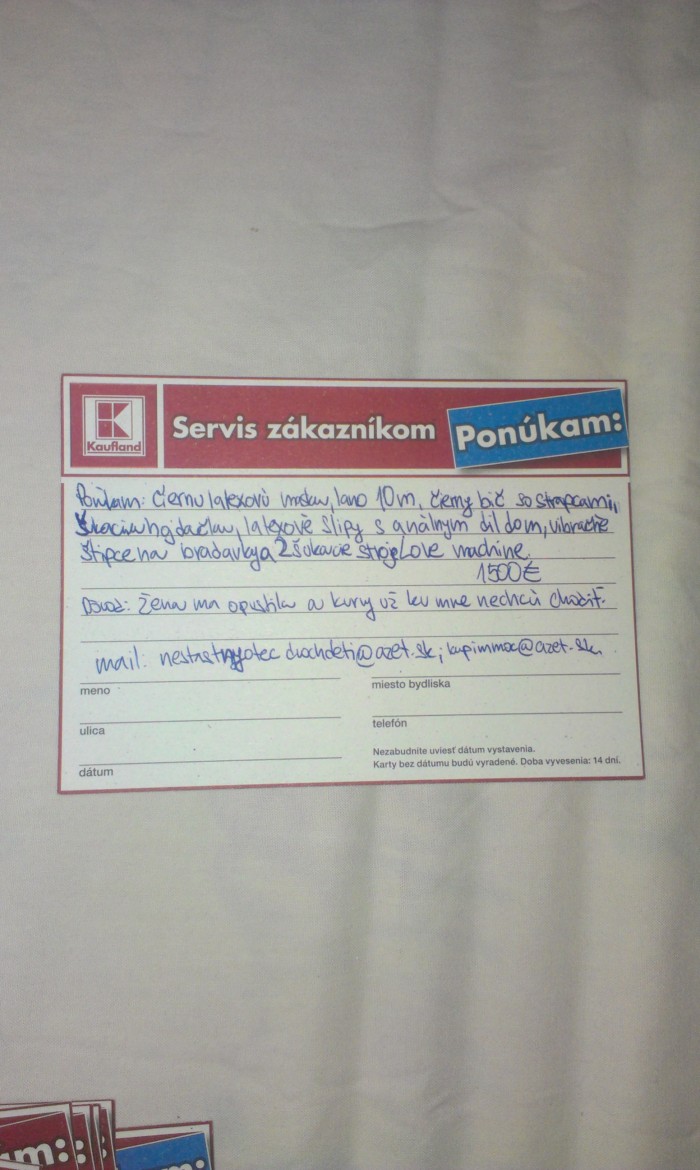 A vy ste? 