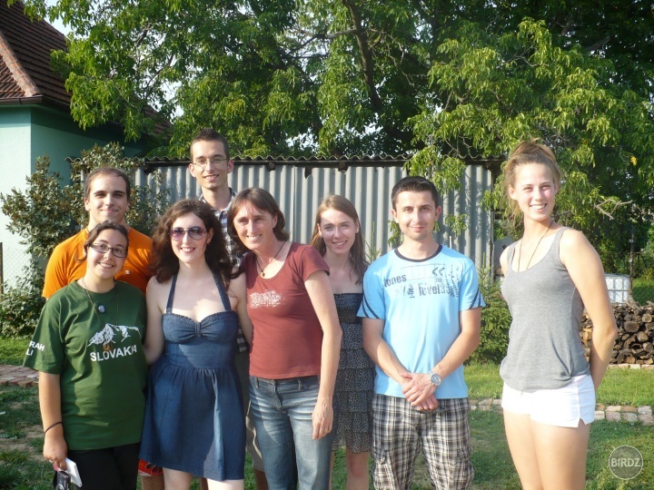 Lukáš,Debbie,ja,Lucka,Janja,Erika,Peťo,Martina =)