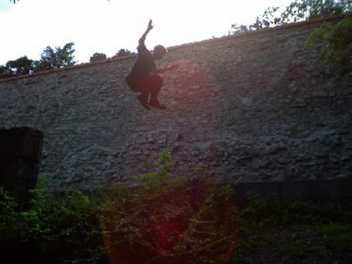 Le parkour, jump