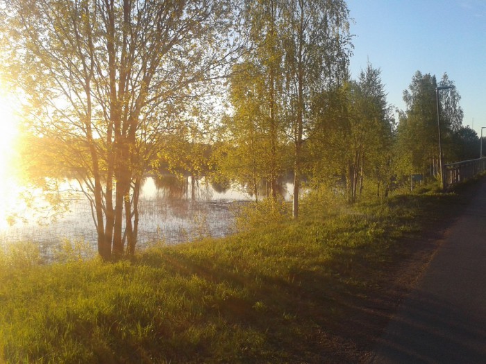 noc je najkrajsia v severnom Svedsku :)