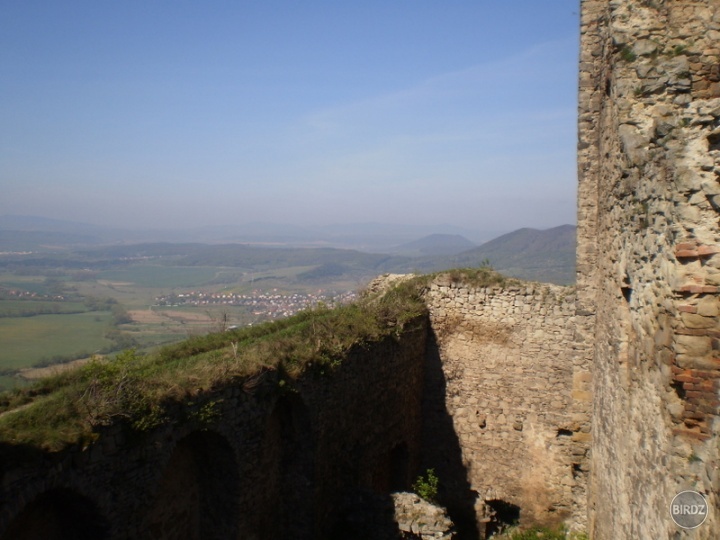 Pekné rozhľady z hradu