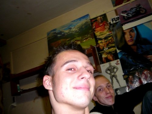Na intráku.. Tu som čistý veru už nebou