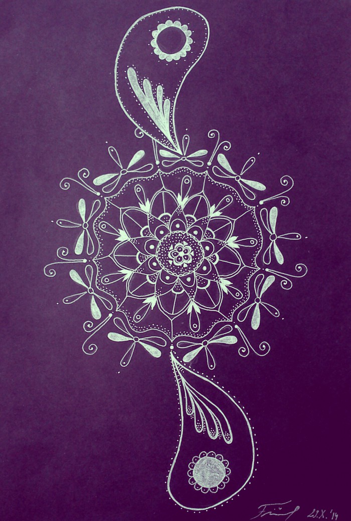 My first personal mandala <3