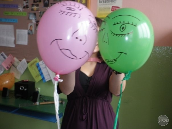 Moje balóniky, ktoré už nie sú medzi nami =( =D 