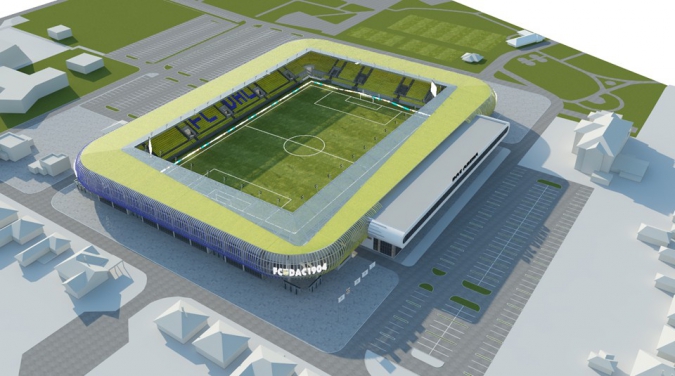 Dunajská Streda-DAC Arena Vizualizácia