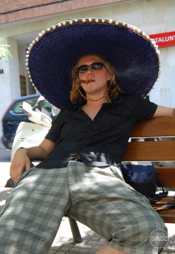 V Lloret de Mar s Riskovou cigarou (jak na profilovej foto)